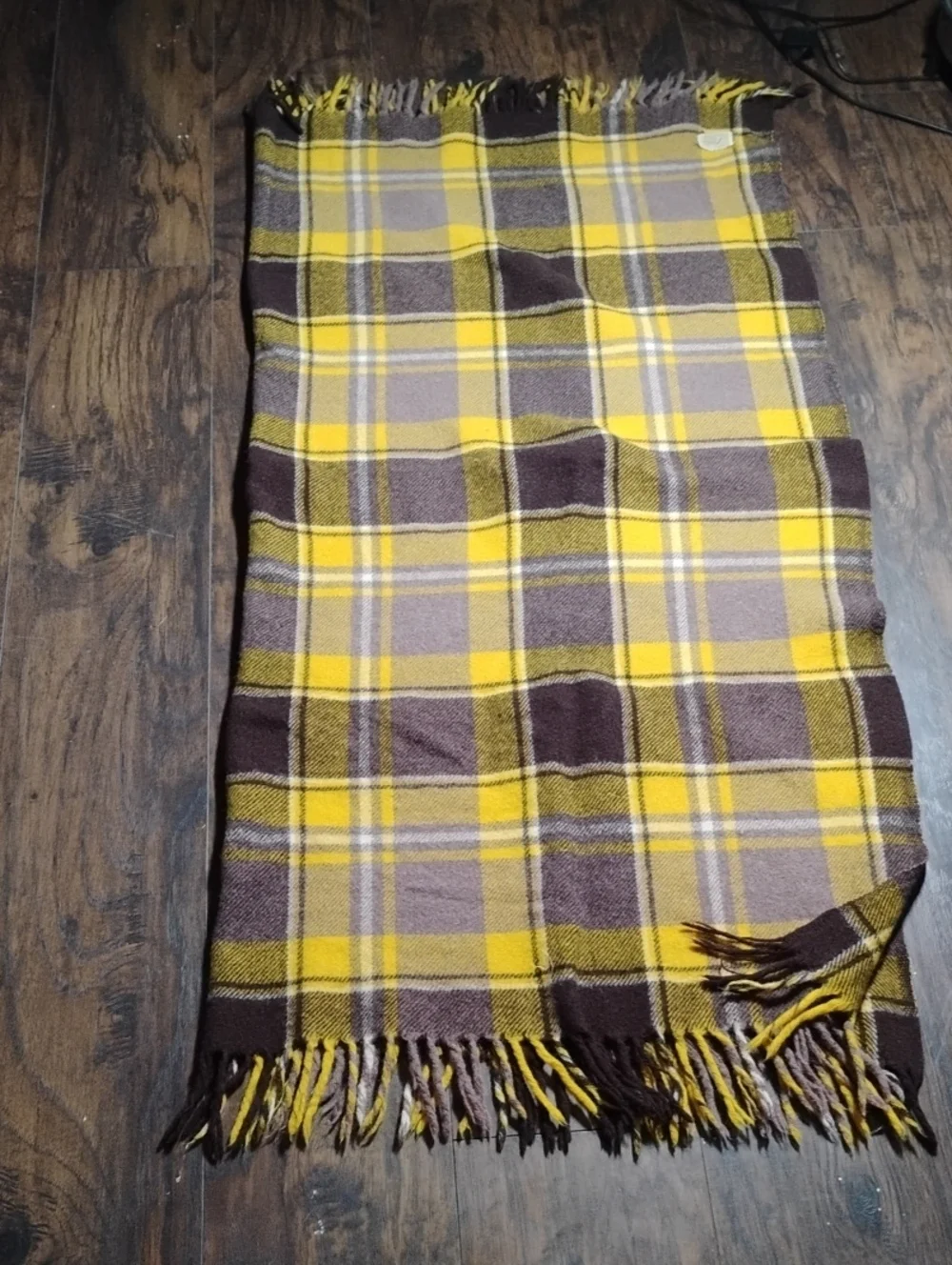 N/A cozy plaid